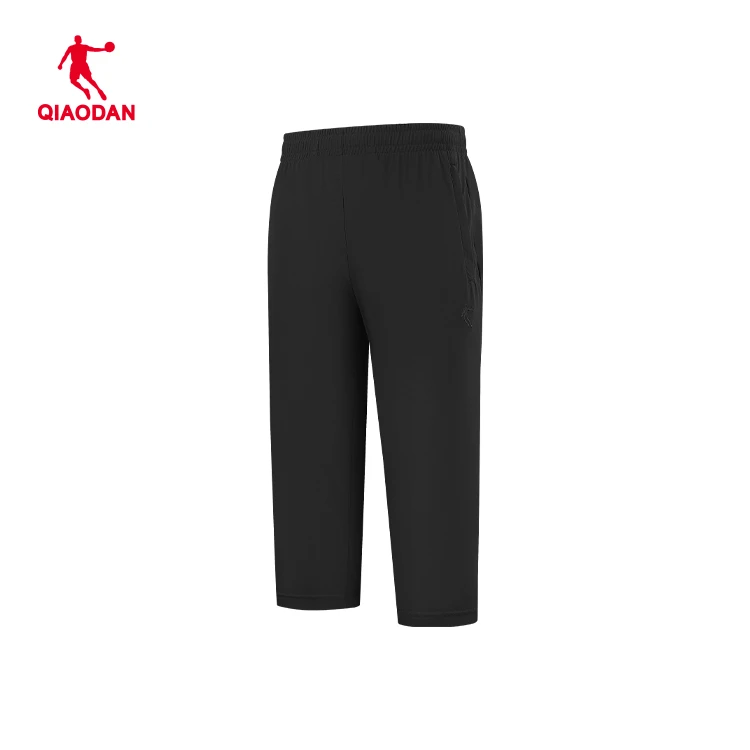 乔丹梭织中裤男2025夏季透气速干休闲运动七分裤男QDEZZ3253048