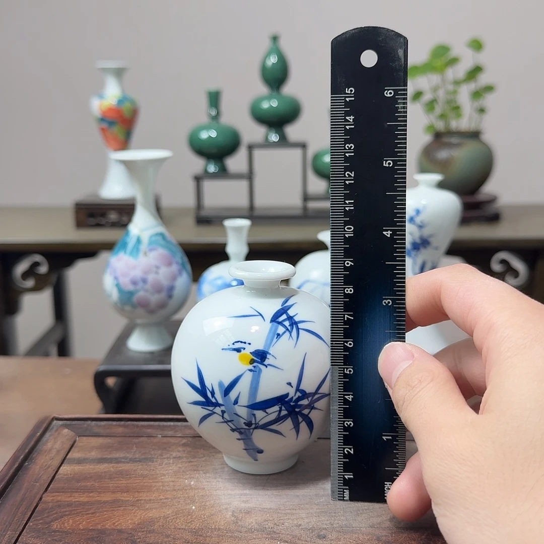 陶瓷手工非常迷你小花器