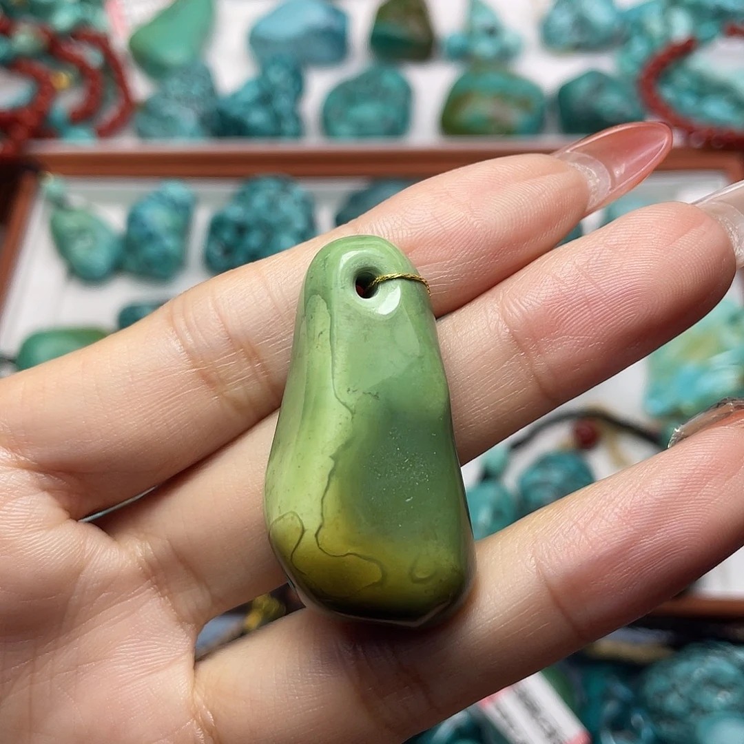 绿松石未镶嵌手链