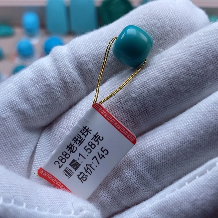 绿松石未镶嵌颈饰