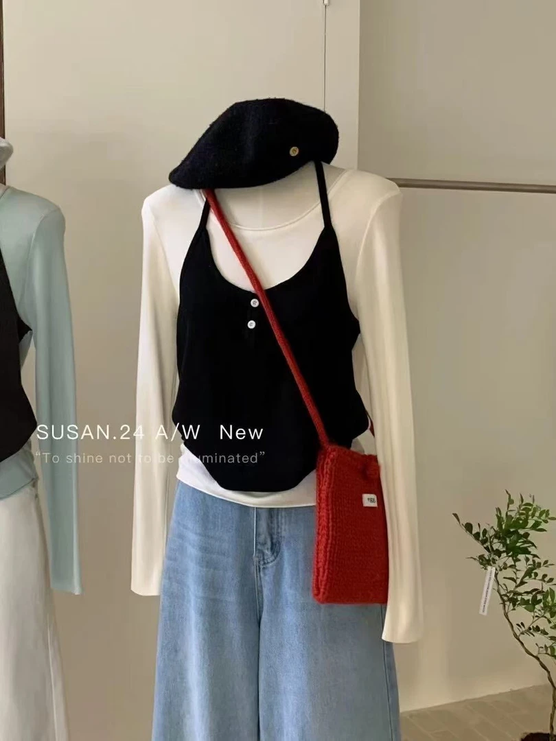 【阿金推荐】百搭长袖假两件