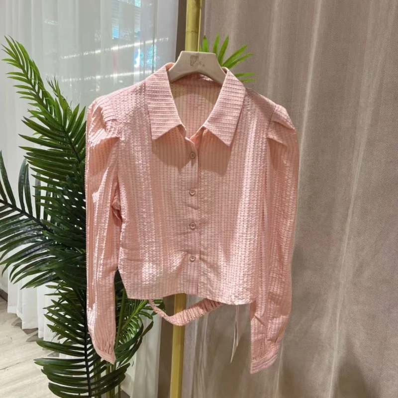 新品百搭洋气衬衣7113