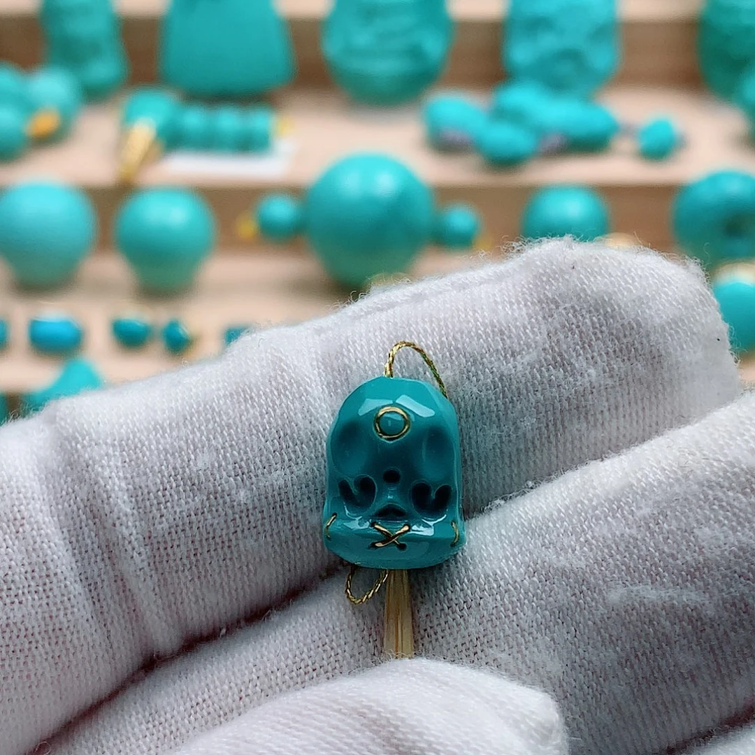 绿松石未镶嵌阿呆