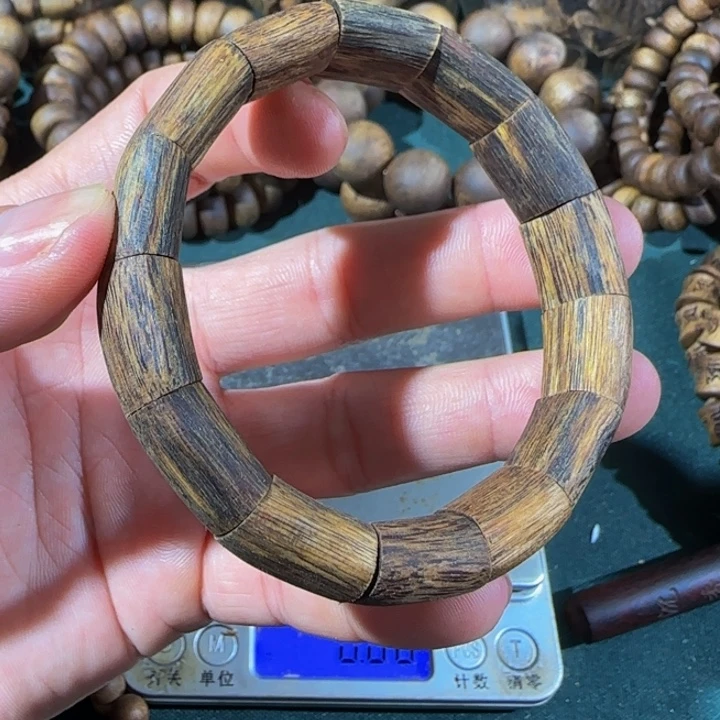 手串沉香小叶陆河沉香手镯1.3高货