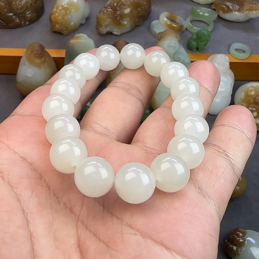 【闪购商品】和田玉手链未镶嵌浣*