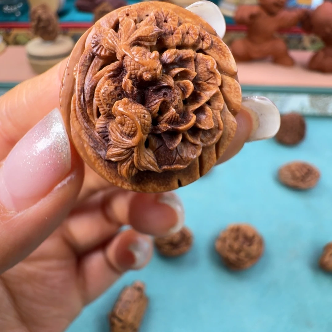 橄榄核手串/手链核潮核雕手工制作