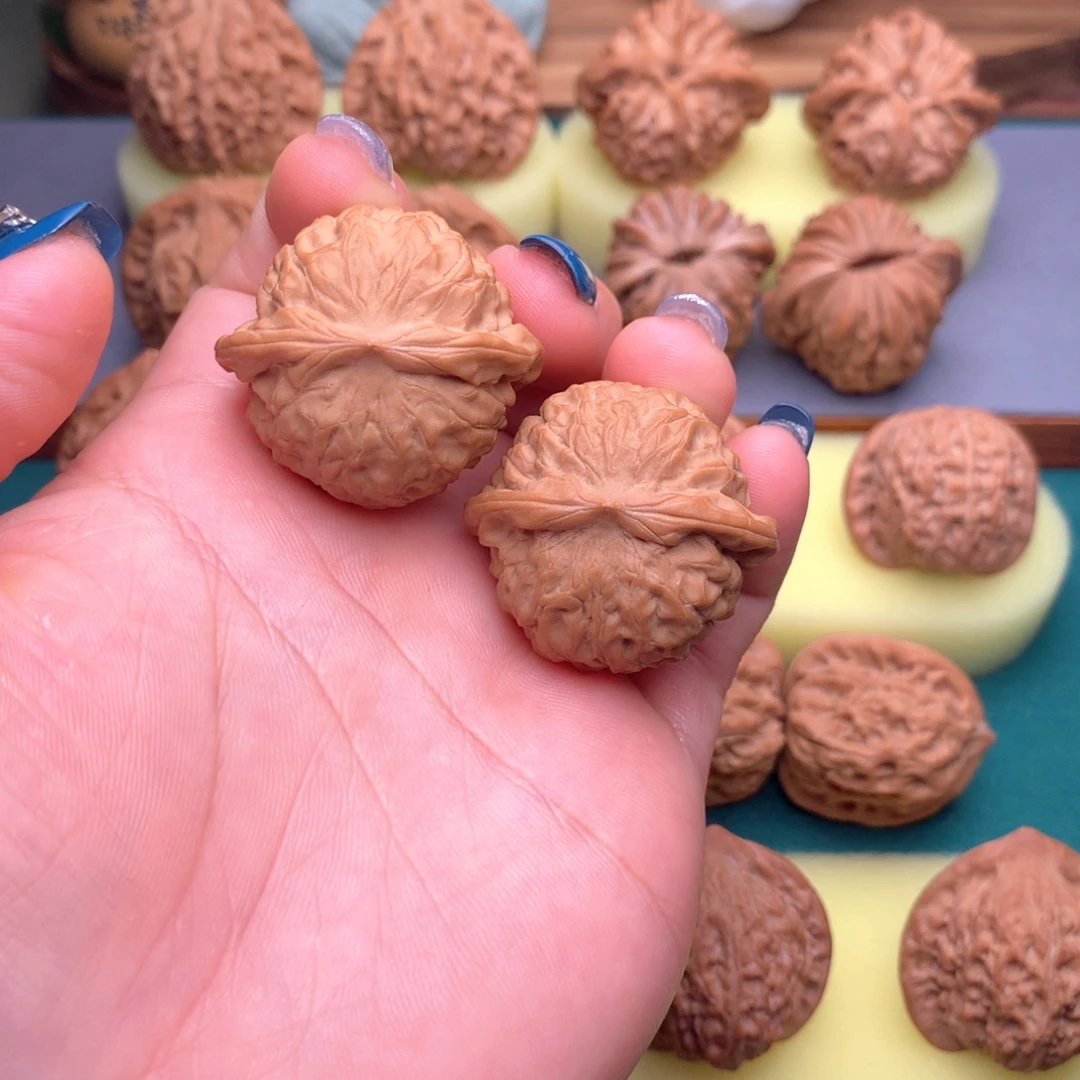 吊坠文玩核桃全品石门元宝35