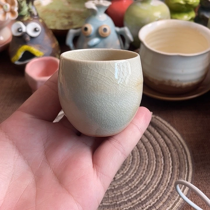 景德镇高温颜色釉茶杯
