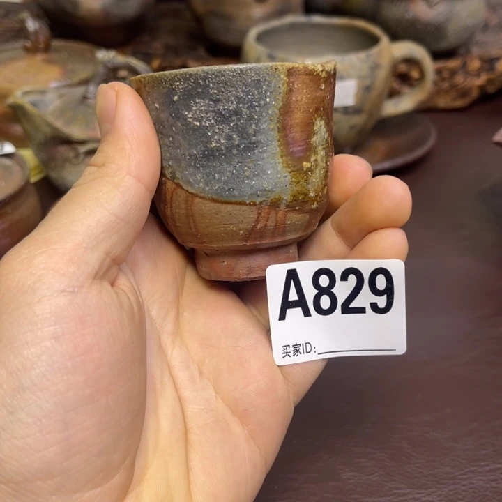 陶吉窑 杯子备前烧作品
