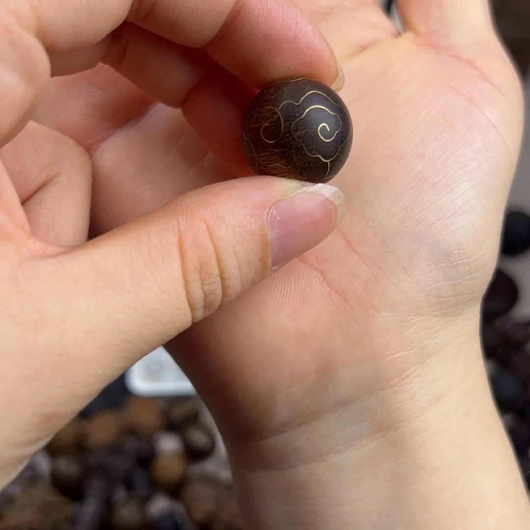 海南18祥云单珠随行脖挂