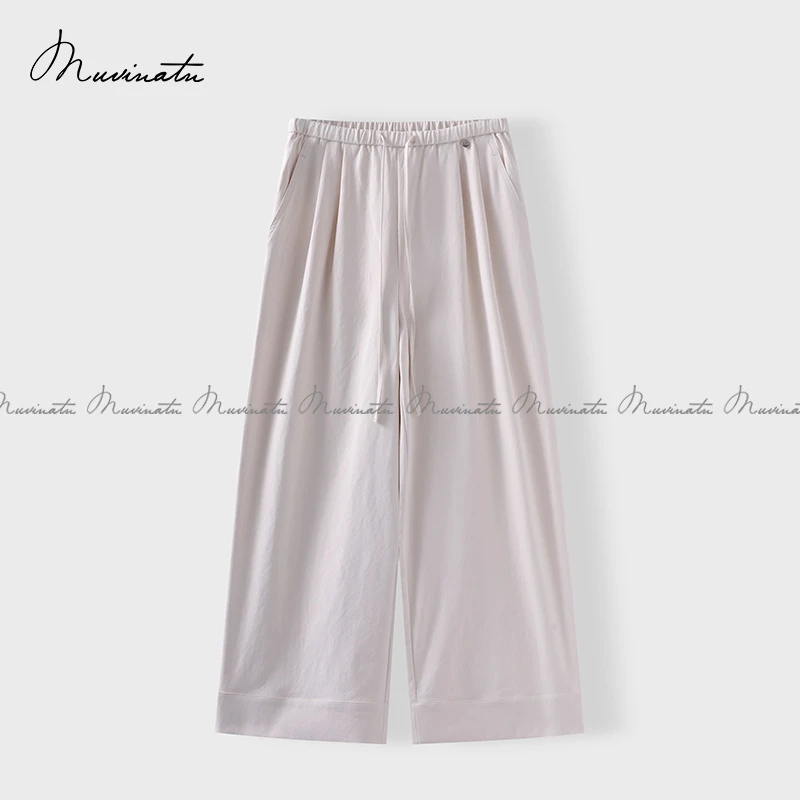 【奕潼优选】2025春季山本风抽绳阔腿裤遮胯垂坠感KZ5A0552578