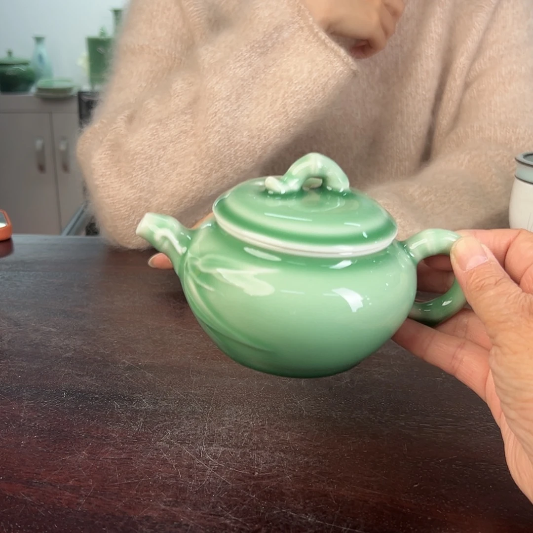云间青瓷龙泉小米茶器