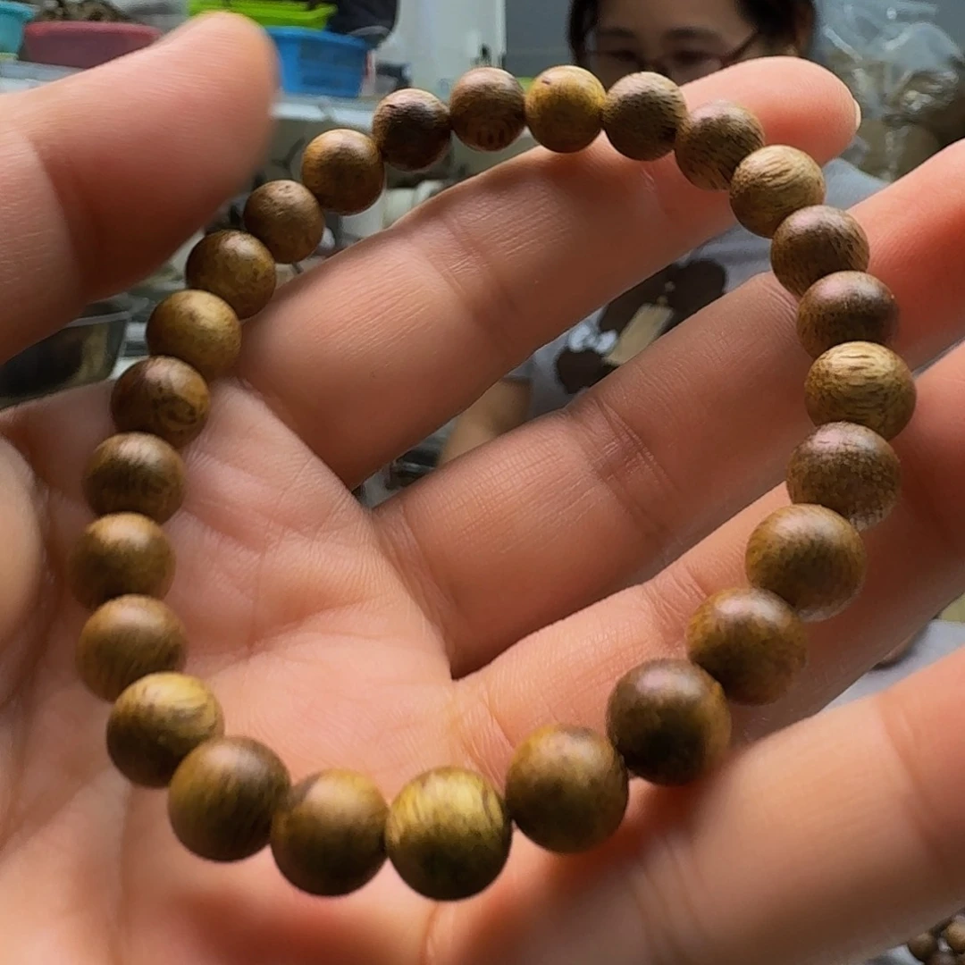 手串沉香07单圈手串3.3克 有瑕疵