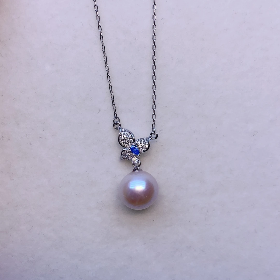 【闪购商品】颈饰银S925镶嵌淡水珍珠