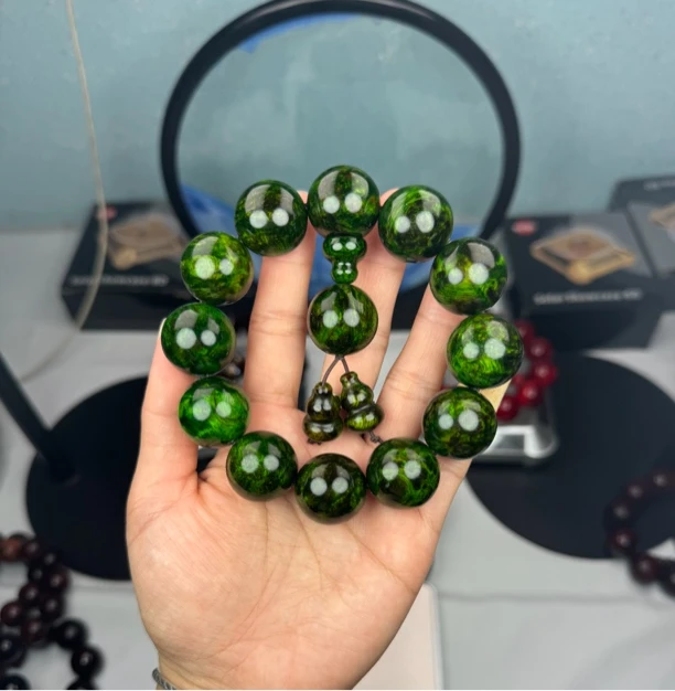 水墨丹青满留疤2.0琥珀木+高端木制品礼盒