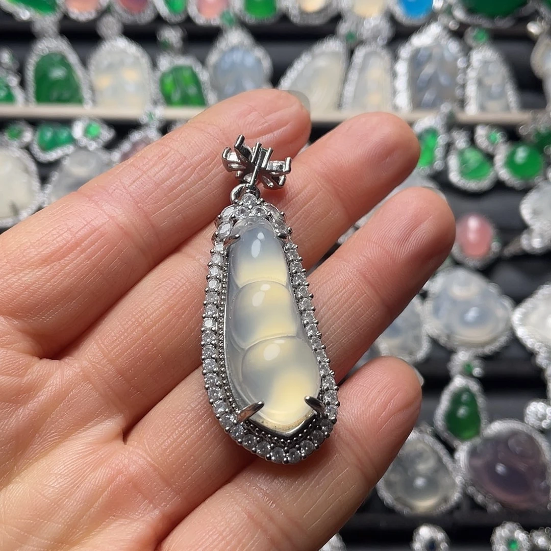 玛瑙/玉髓合金挂件