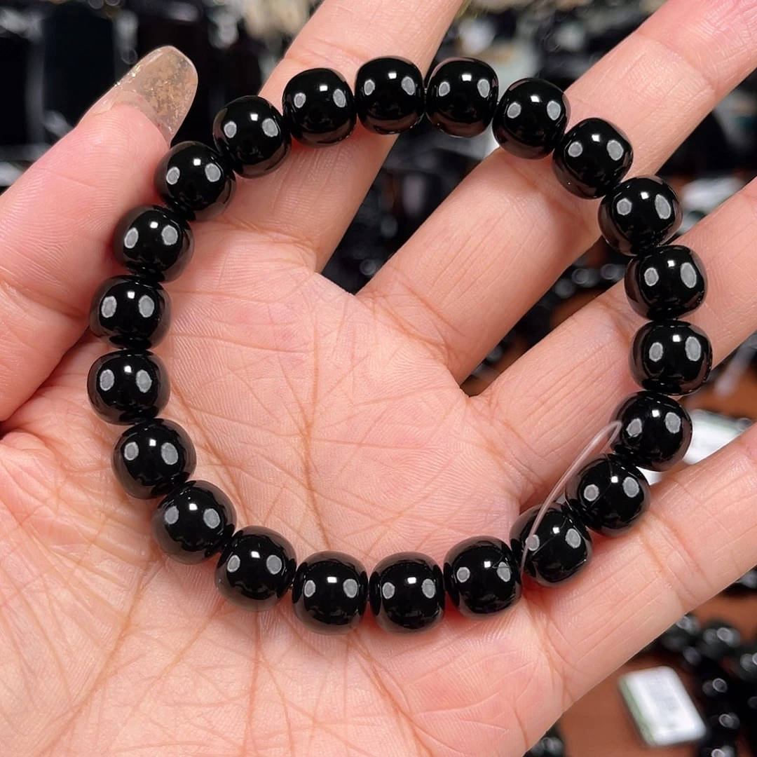 吉***和田玉未镶嵌手串卡10