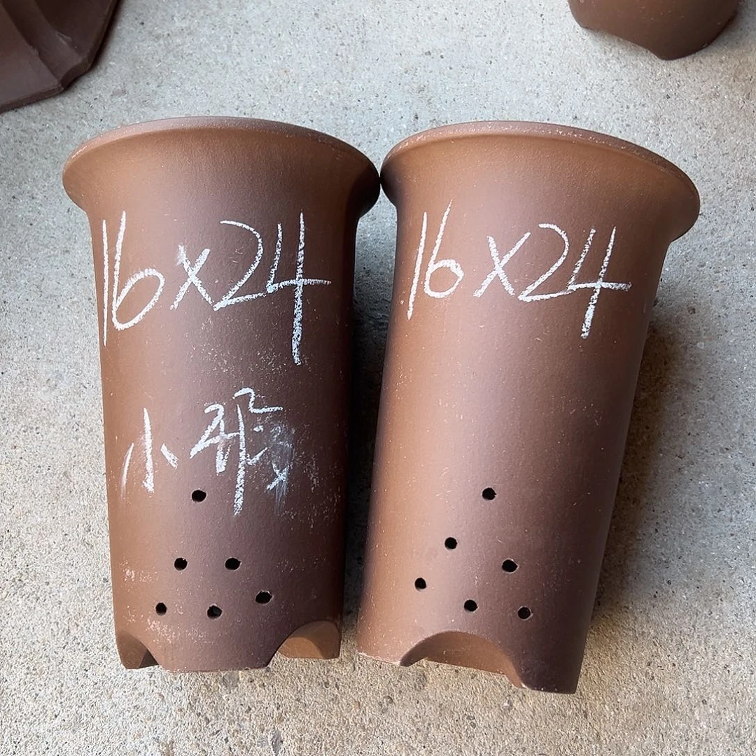 花盆紫砂宜兴紫砂花盆源头2只