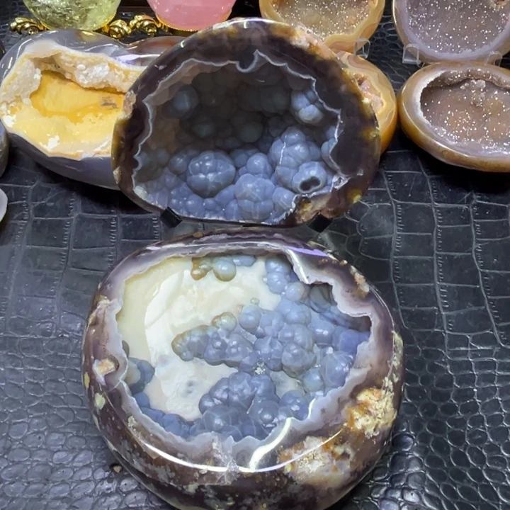 未镶嵌发饰水晶福利啵啵盆