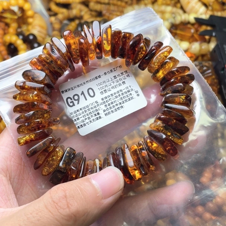 琥珀未镶嵌珠宝奇石