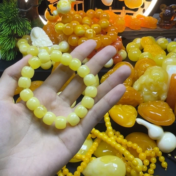 …***…非金属精品卡12老型虎皮纹手串