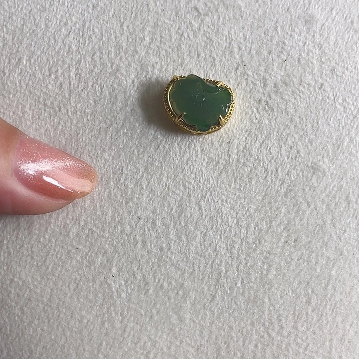 翡翠银S925镶嵌颈饰