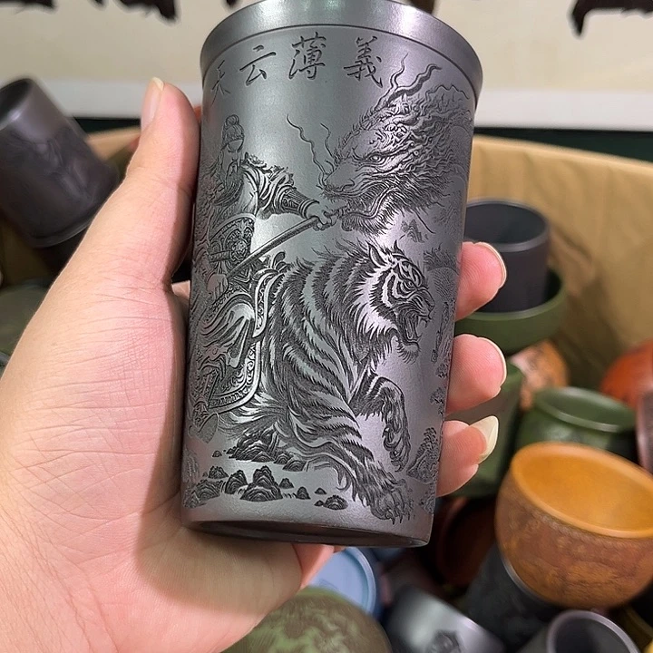 茶杯紫砂全手工紫砂主人杯