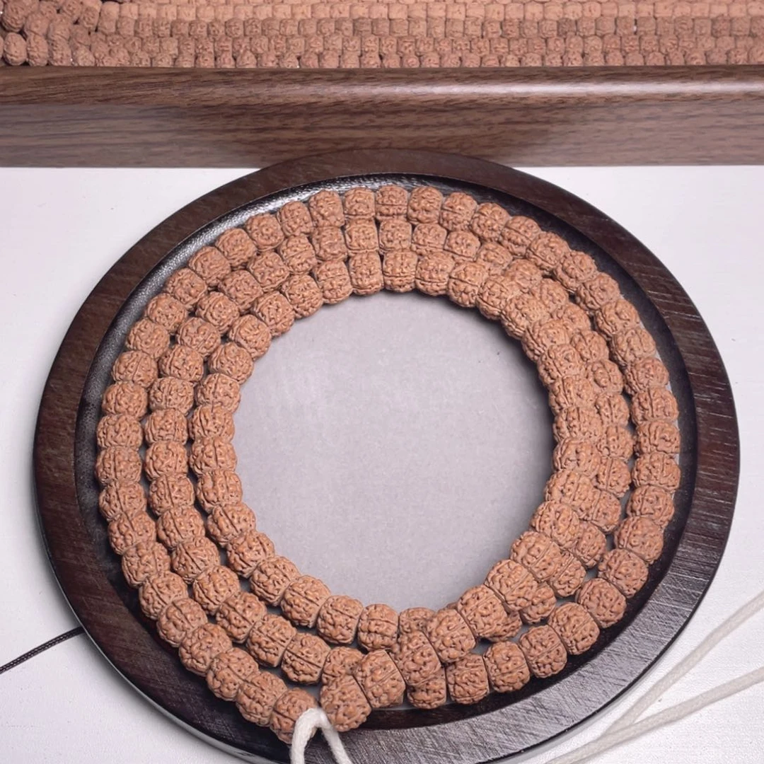 人***古金刚菩提吊坠龙切魔丸菩提108