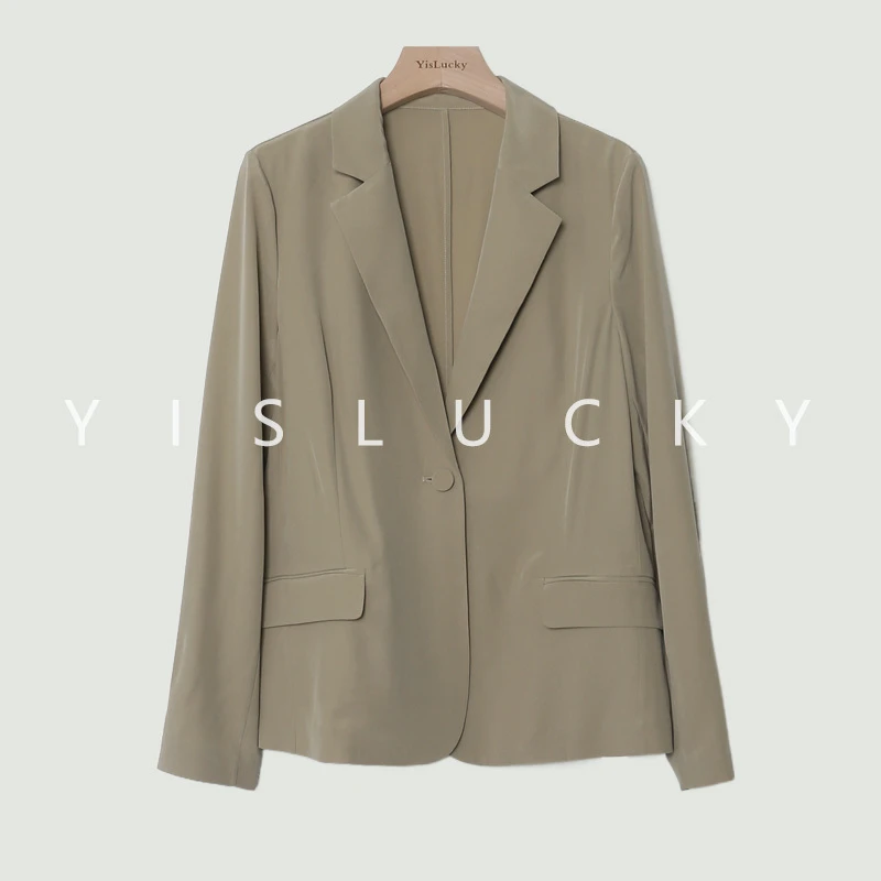 【精致】23姆米桑蚕丝无弹重绉经典西装SG987