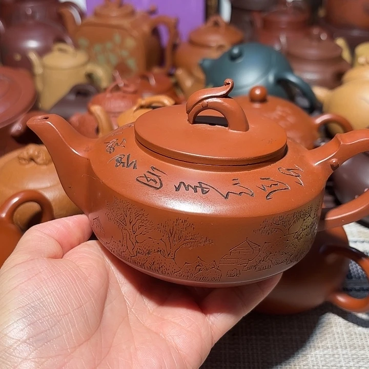 紫砂茶壶原矿宜兴紫砂