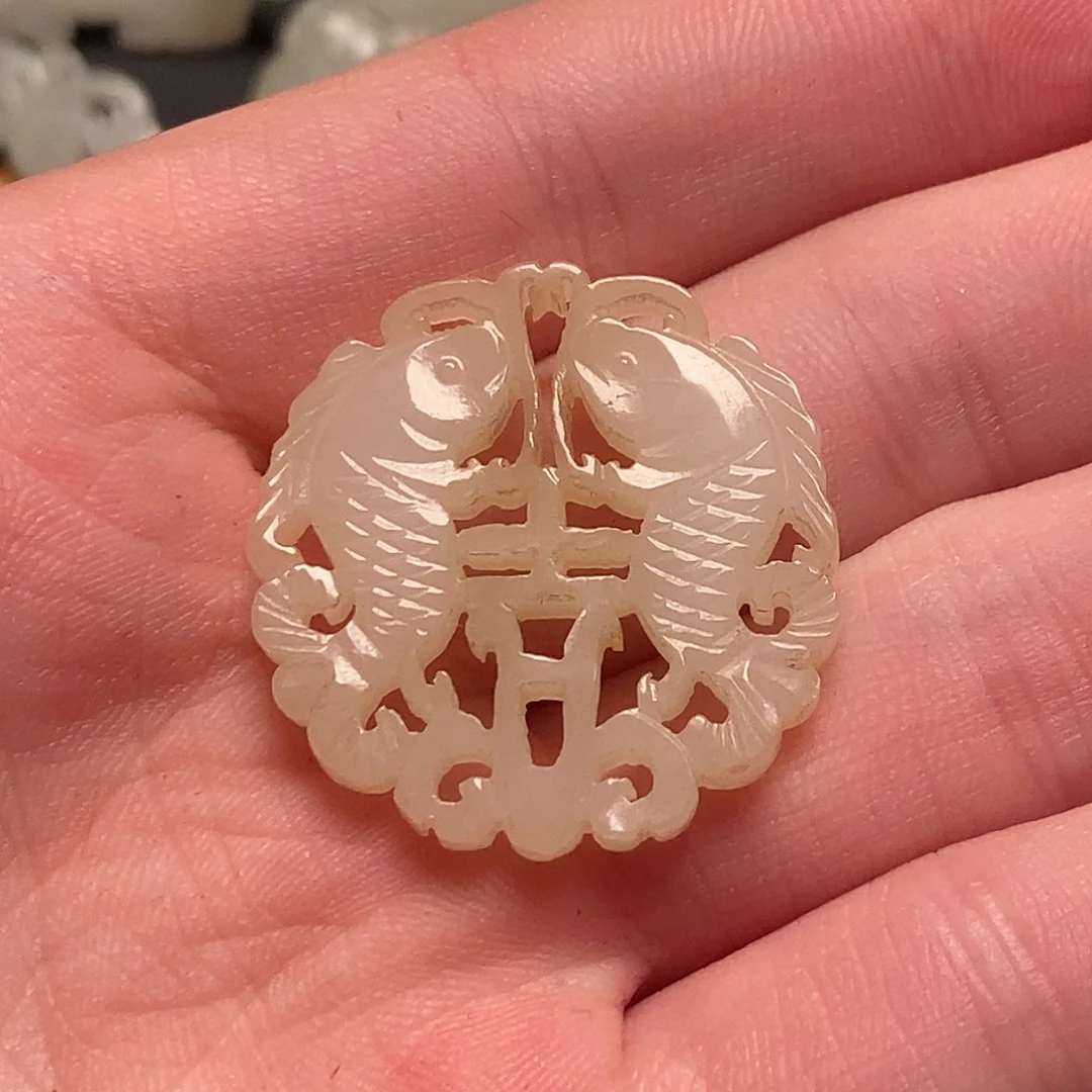 儚***ゞ和田玉未镶嵌挂件