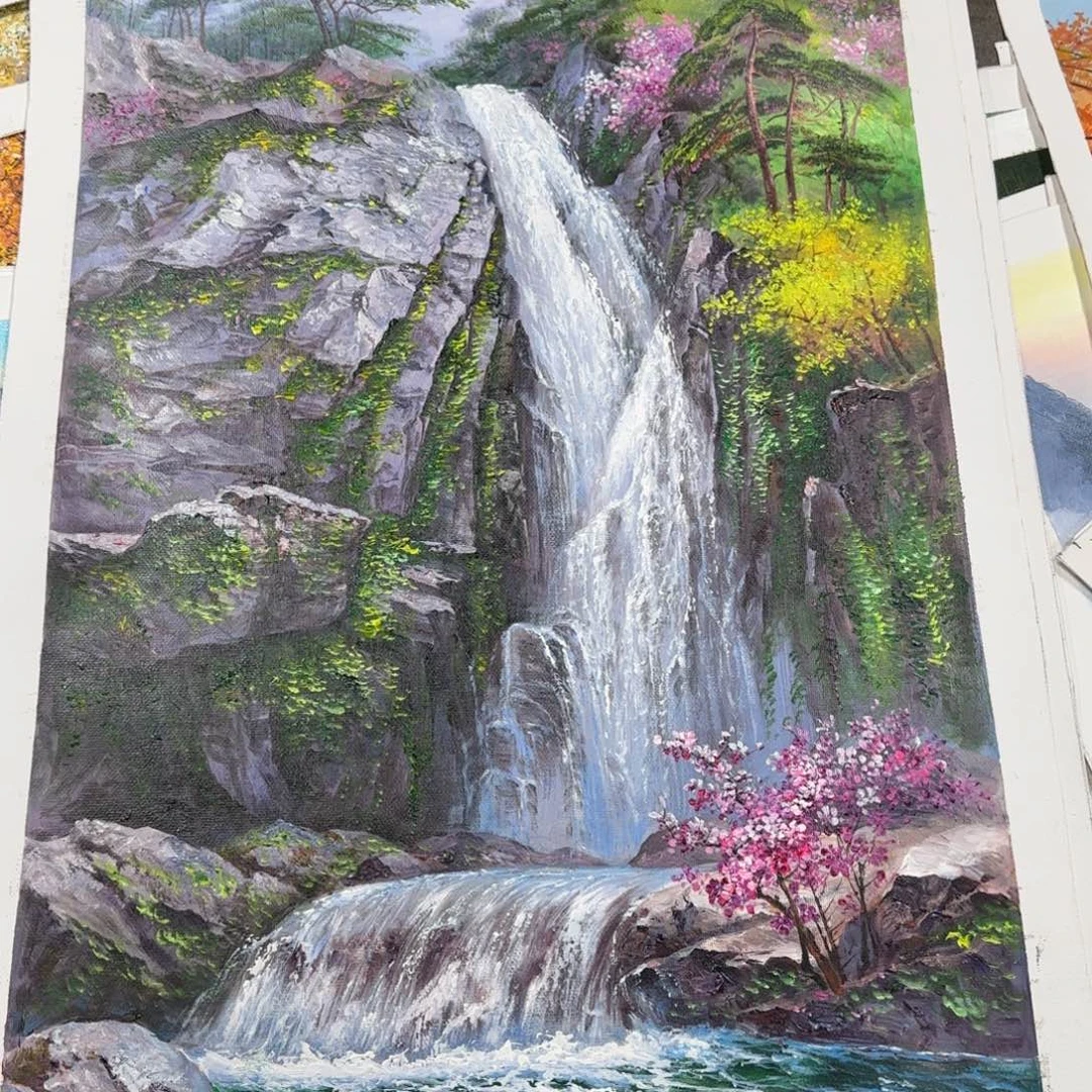 油画不知道为什么要这么