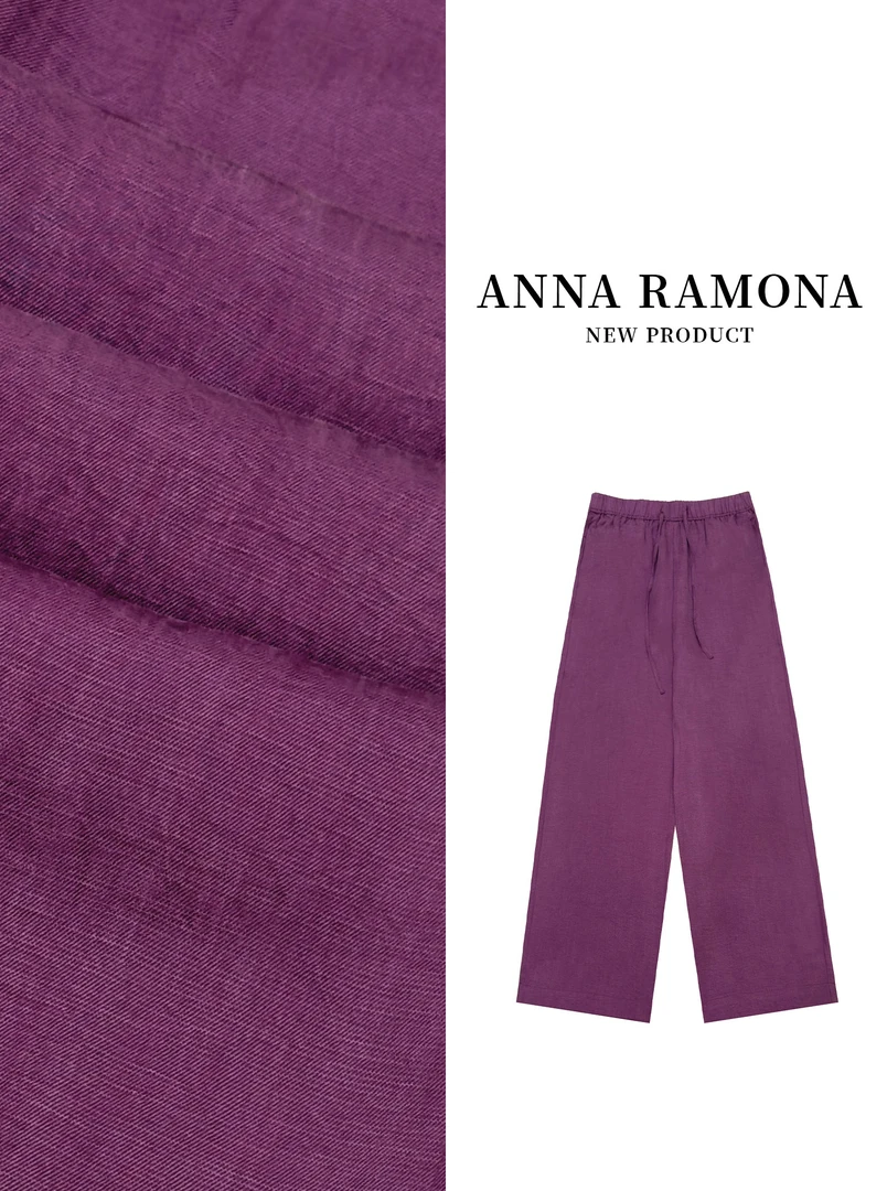 【ANNA RAMONA】百搭显瘦宽松直筒裤