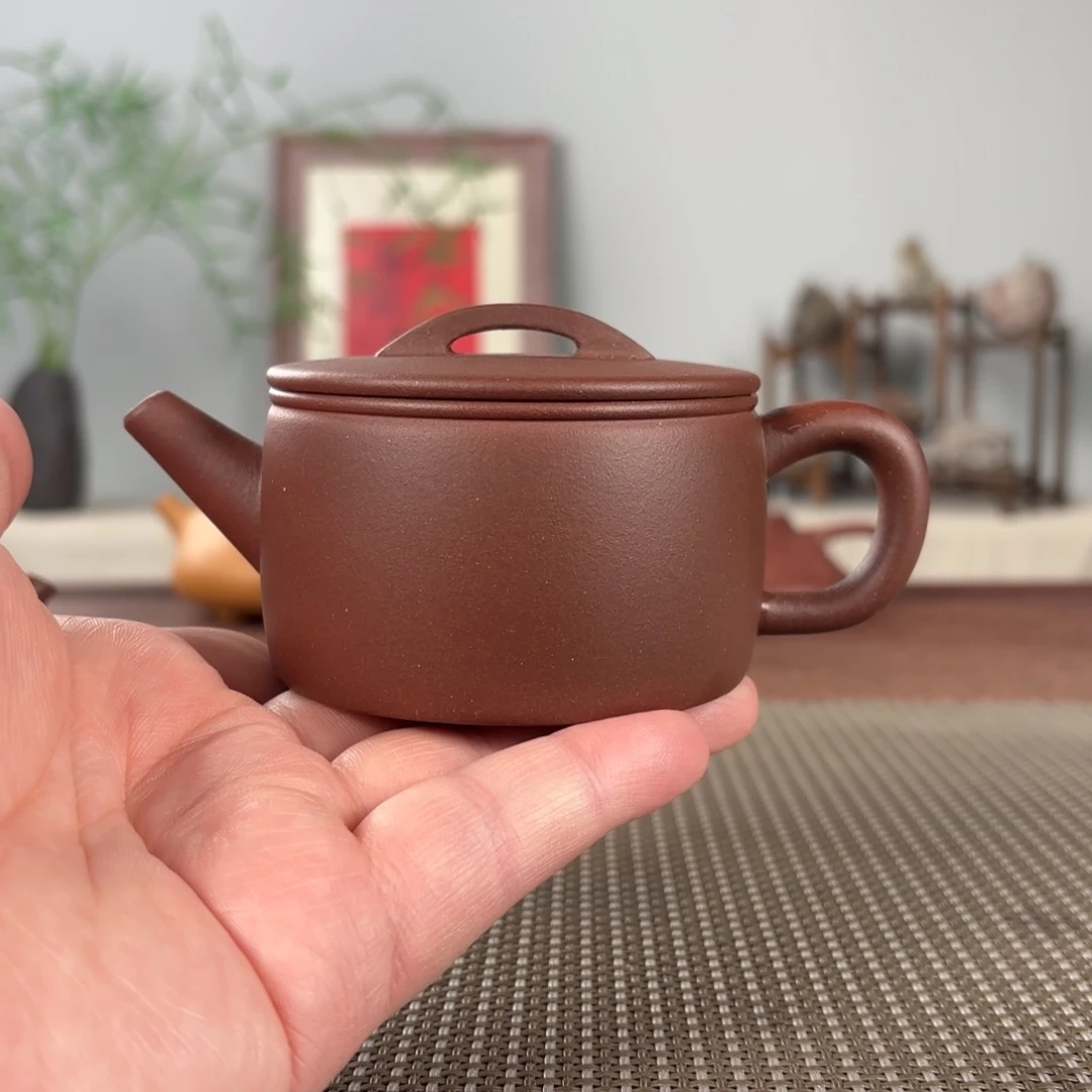 茶壶紫砂黄龙山原矿紫砂壶150