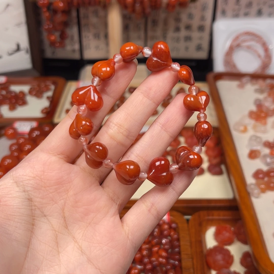 南红玛瑙未镶嵌手串