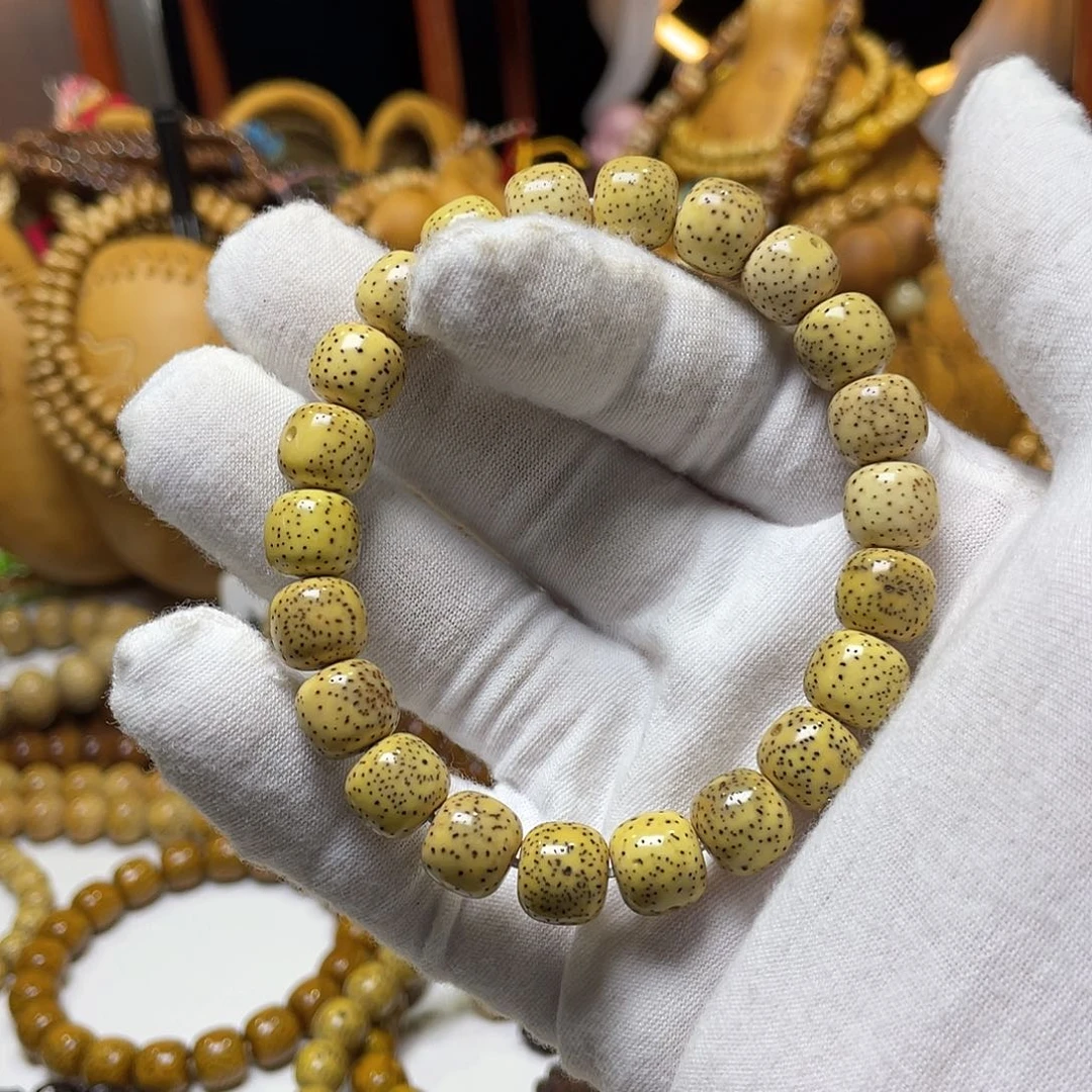 手串星月菩提10-9老型桶月朗星稀