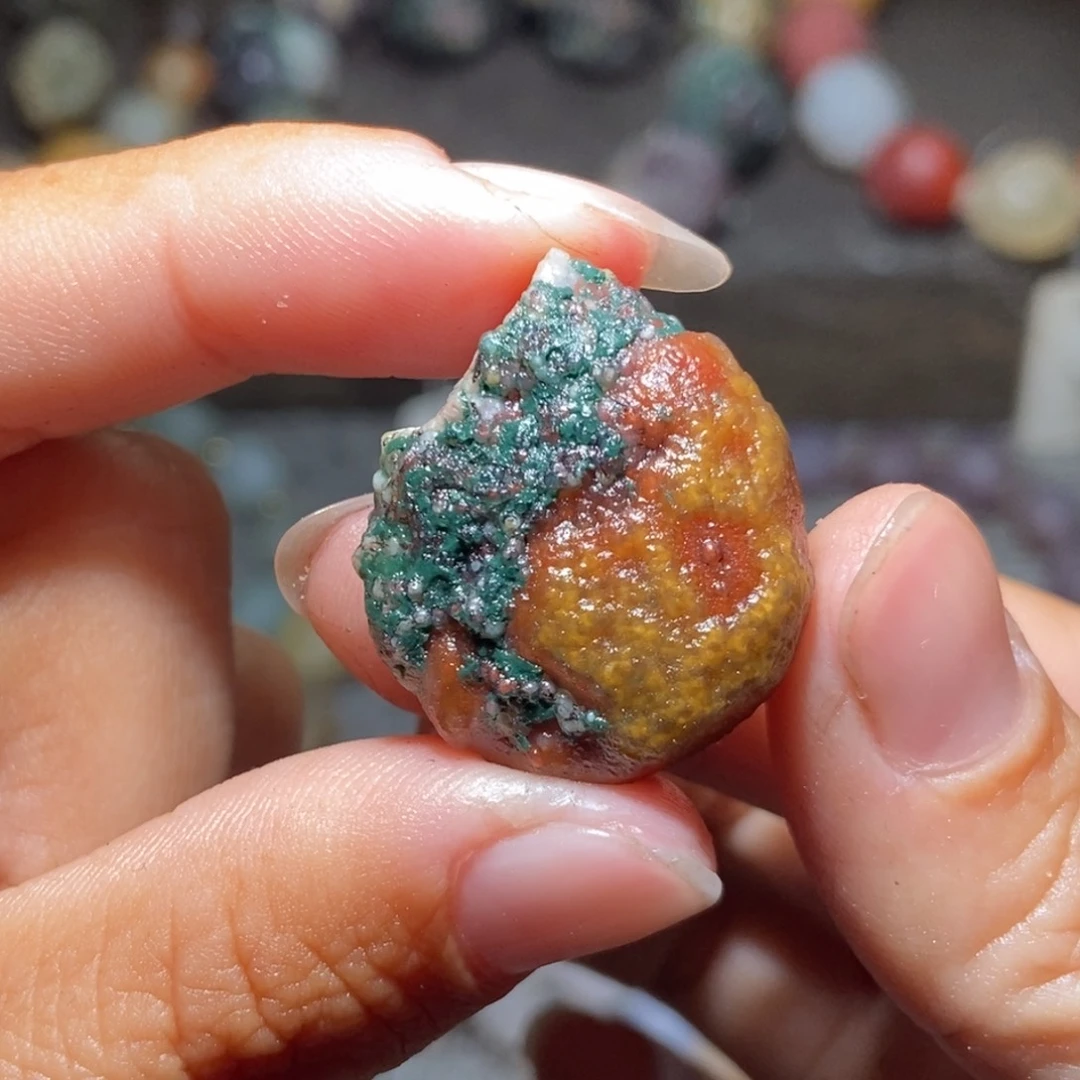 未镶嵌玛瑙/玉髓珠宝半成品