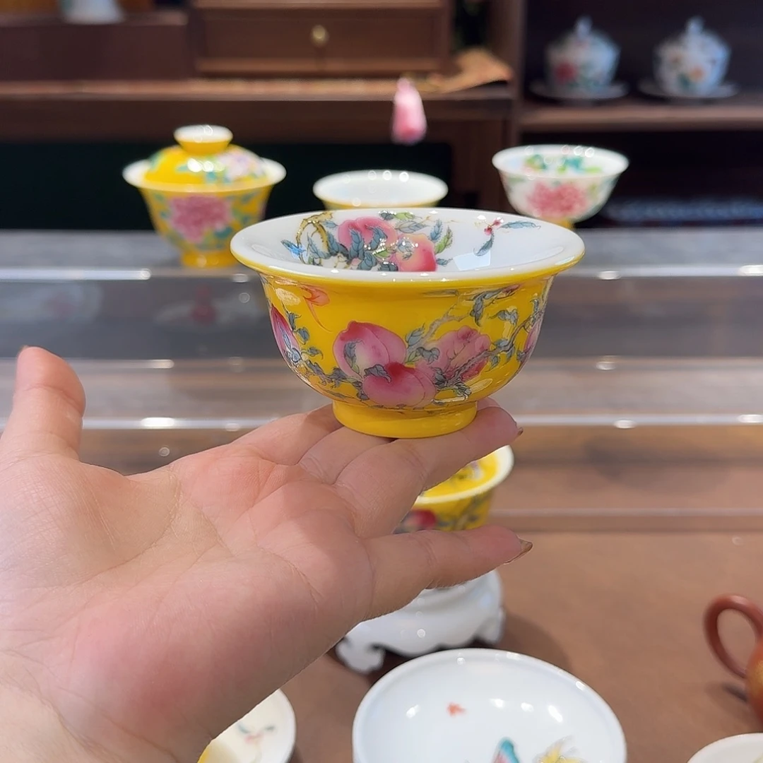 珐琅彩主人给茶具做茶具