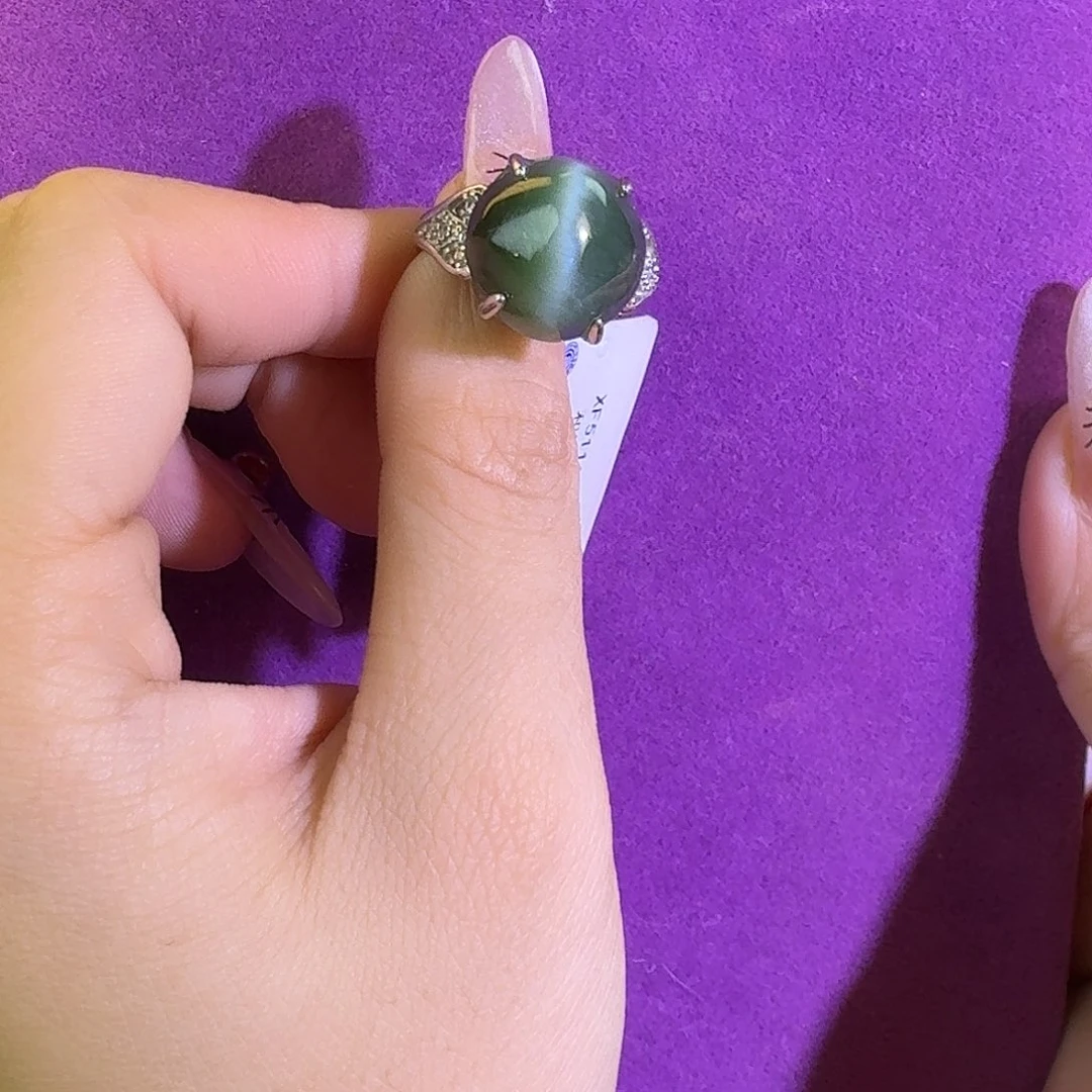 和田玉未镶嵌戒指