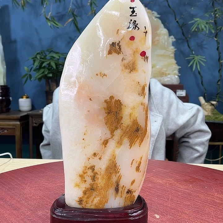 石材天然玉石摆件