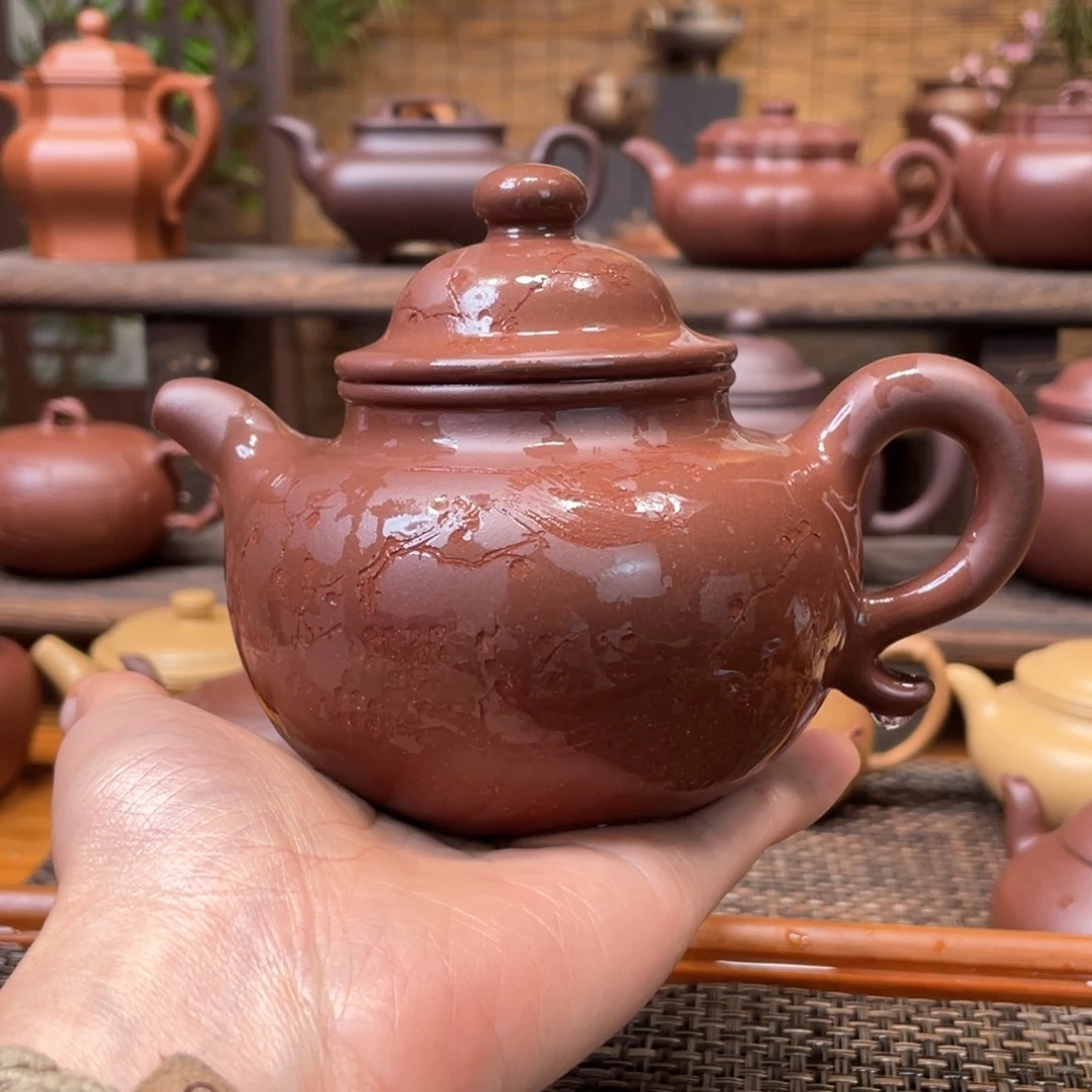 茶壶紫砂宜兴原矿紫砂手工制全320