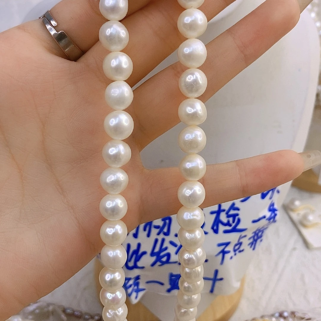 淡水珍珠钛钢颈饰