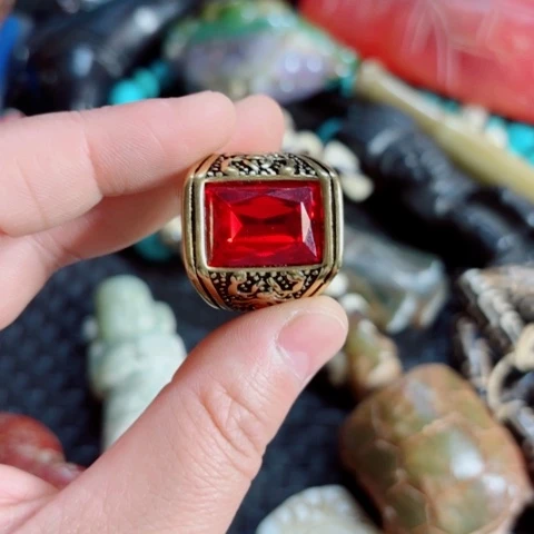 紫金钵盂菩提把件