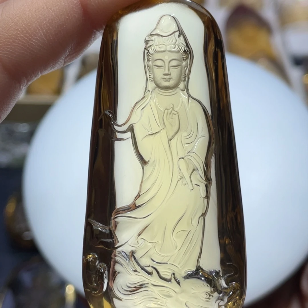 水晶颈饰未镶嵌定制