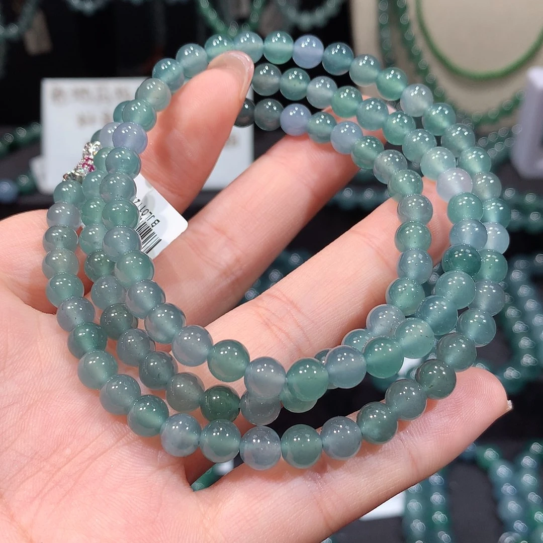 未镶嵌手链翡翠天然a货翡翠项链