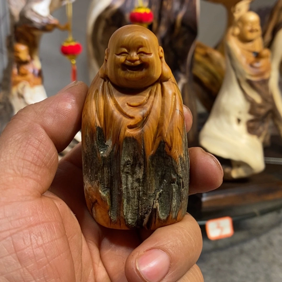 【闪购商品】柏木（崖柏）根雕木雕工艺品摆件家居装饰手把件