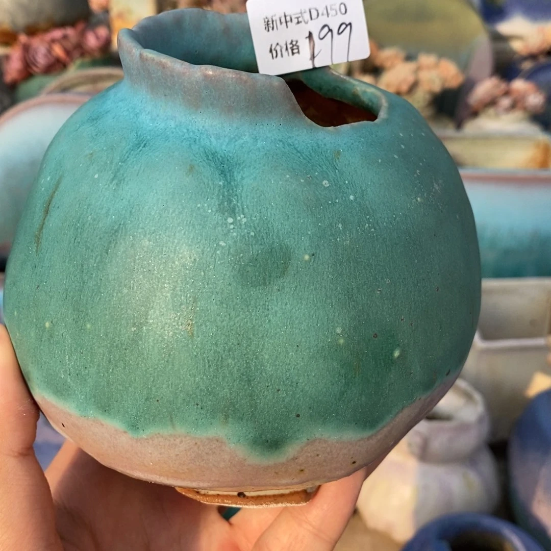 粗砂花盆1987盆新中式450