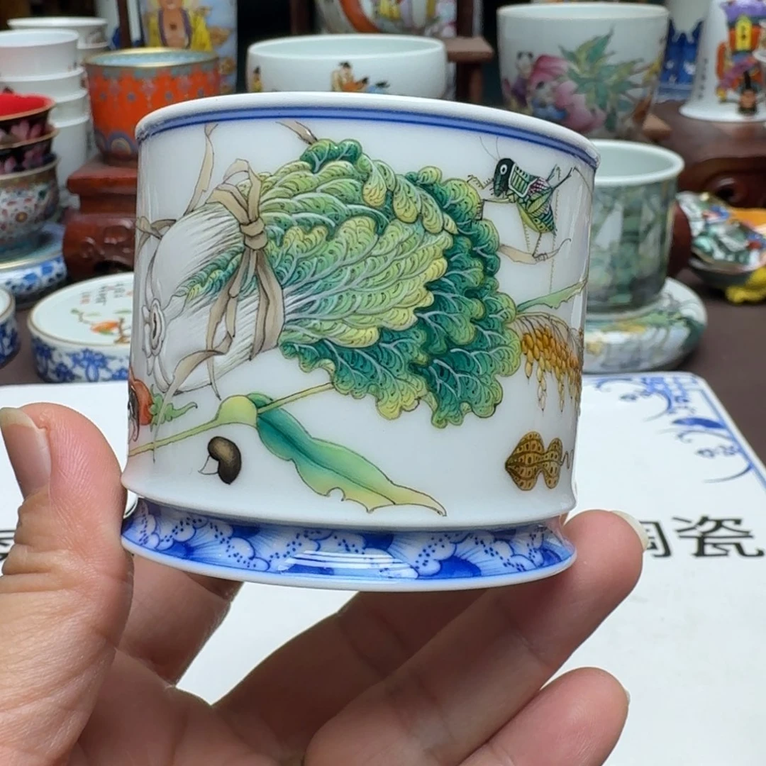 景德镇手工手绘展示