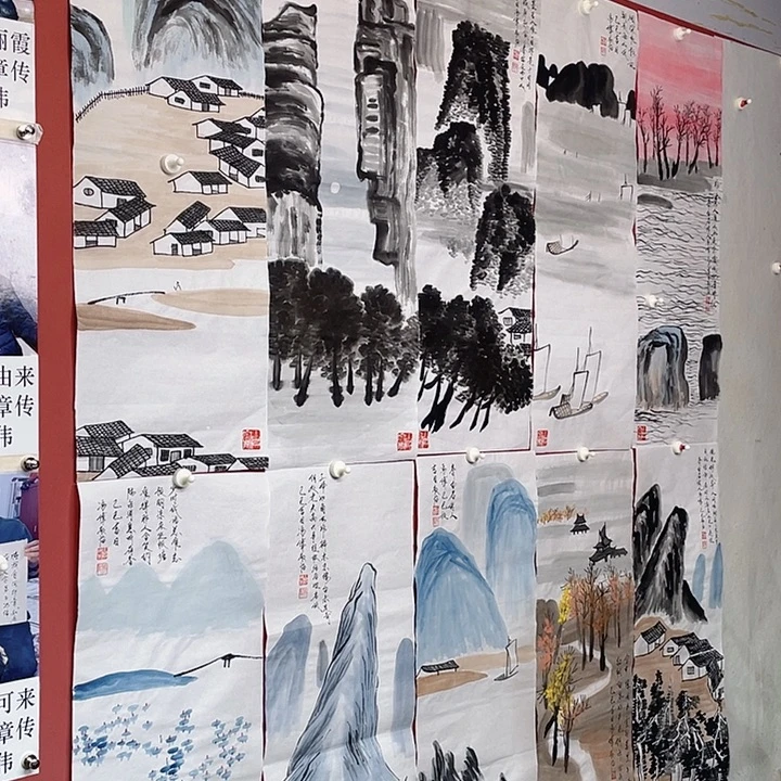 国画冯老师手绘作品