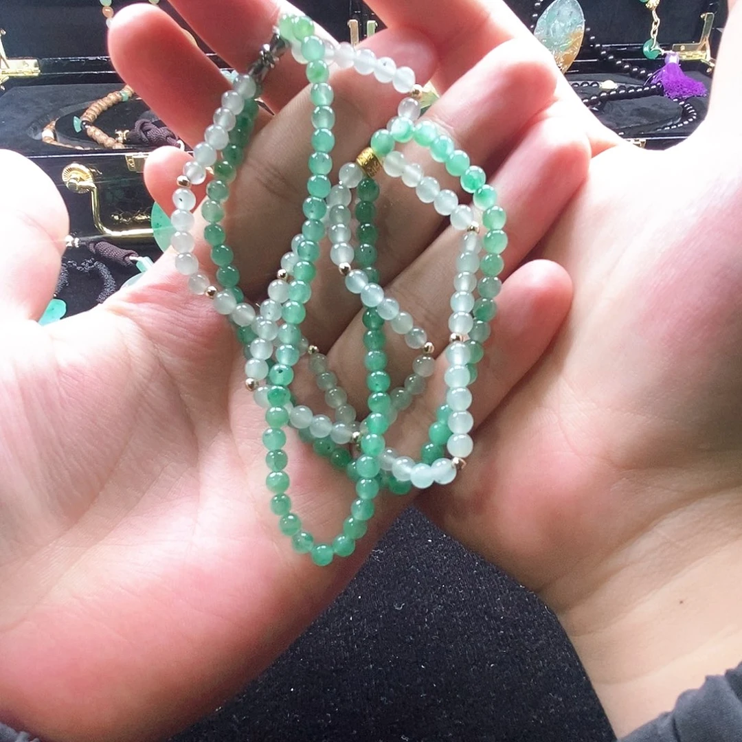 合金手链石英质玉